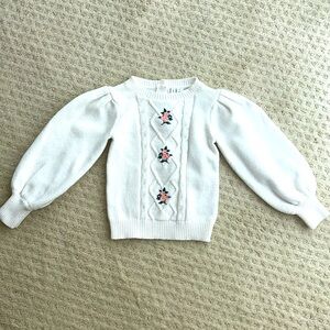 Janie & Jack Embroidered Sweater